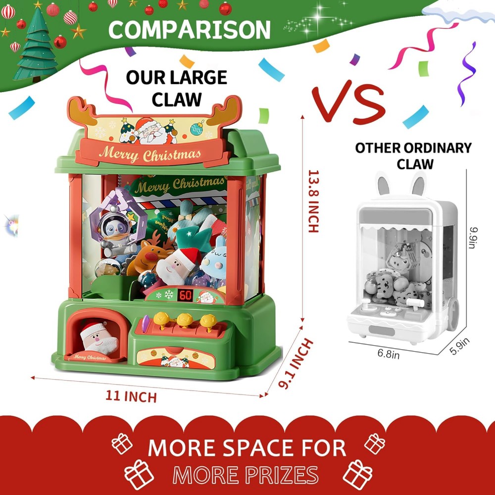 Mesin cakar Natal untuk anak-a - Arcade Games And Vending ulasan dan harga
