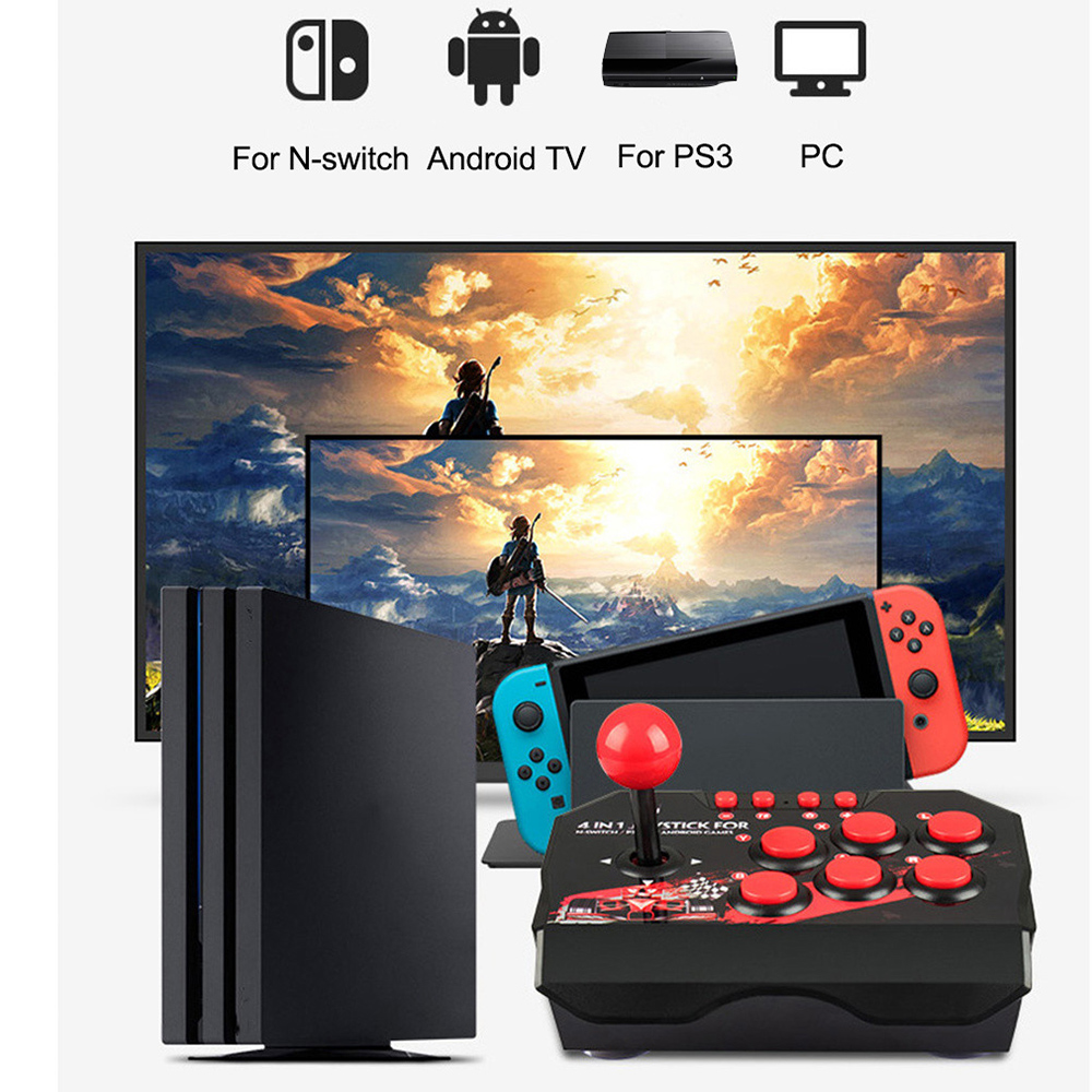 GAMINJA Joystick Game 4-in-1 d - Arcade Vibes ulasan dan harga