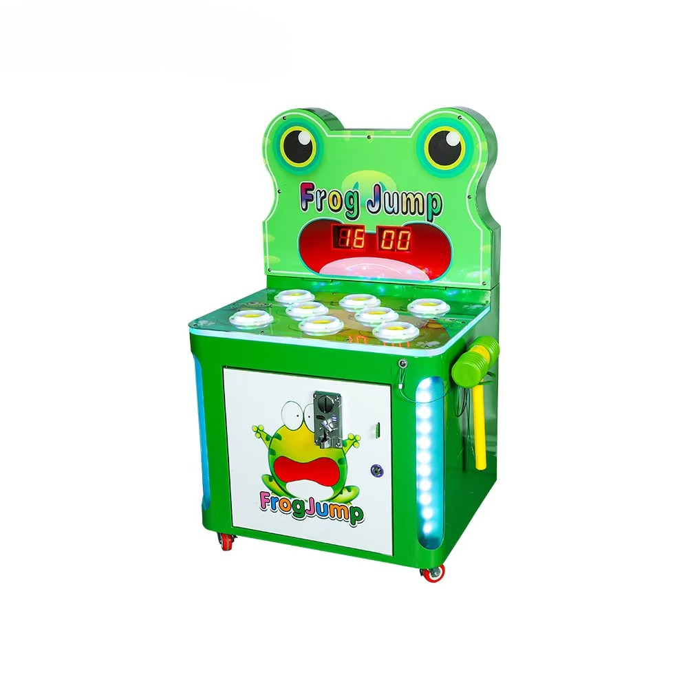 Mesin Arcade Pukul Katak Gila  - Coin Operated Kiddie Ride ulasan dan harga